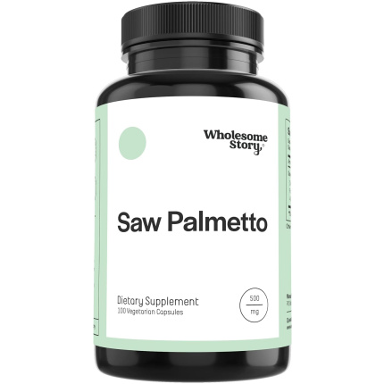 Wholesome Story 鋸棕櫚萃取膠囊 - 男女適用荷爾蒙平衡配方 (500mg/粒,100天份量)