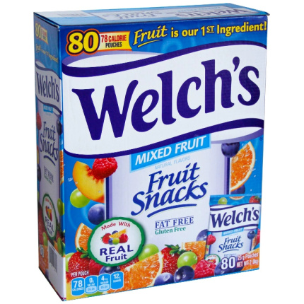 Welch's威氏水果軟糖果汁橡皮糖