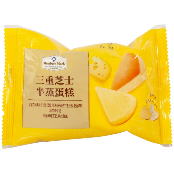 山姆 三重起司半蒸蛋糕 1kg