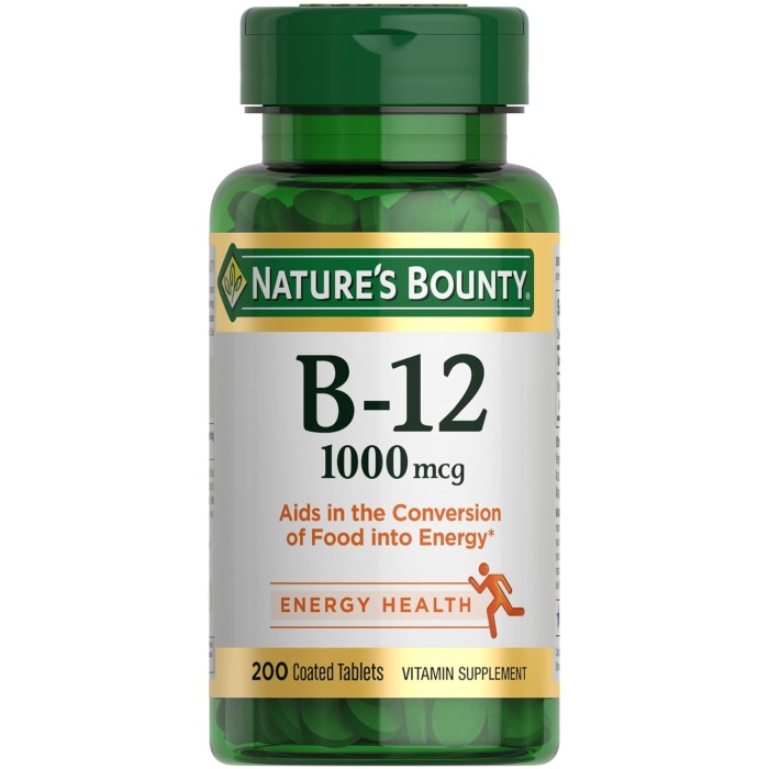 Nature's Bounty 維生素 B12 – 1000 微克，200 粒裝