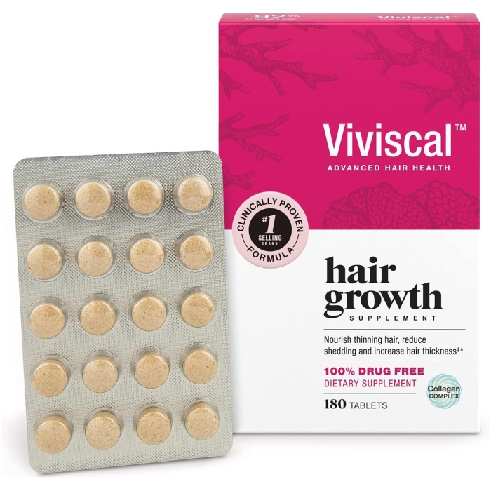 Viviscal 女性生髮補充品 | 180 片裝 – 3 個月用量