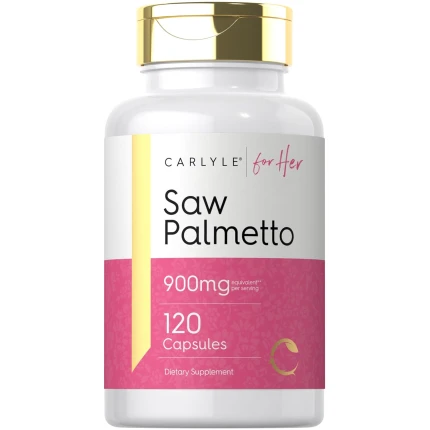 Carlyle 女性專用鋸棕櫚膠囊 - 全光譜複方 (900mg/粒，120粒/瓶)