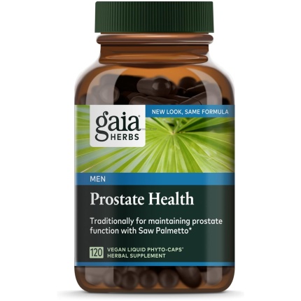 Gaia Herbs 前列腺保健植物膠囊 - 草本複方配方 (120粒液態膠囊 | 40天量)
