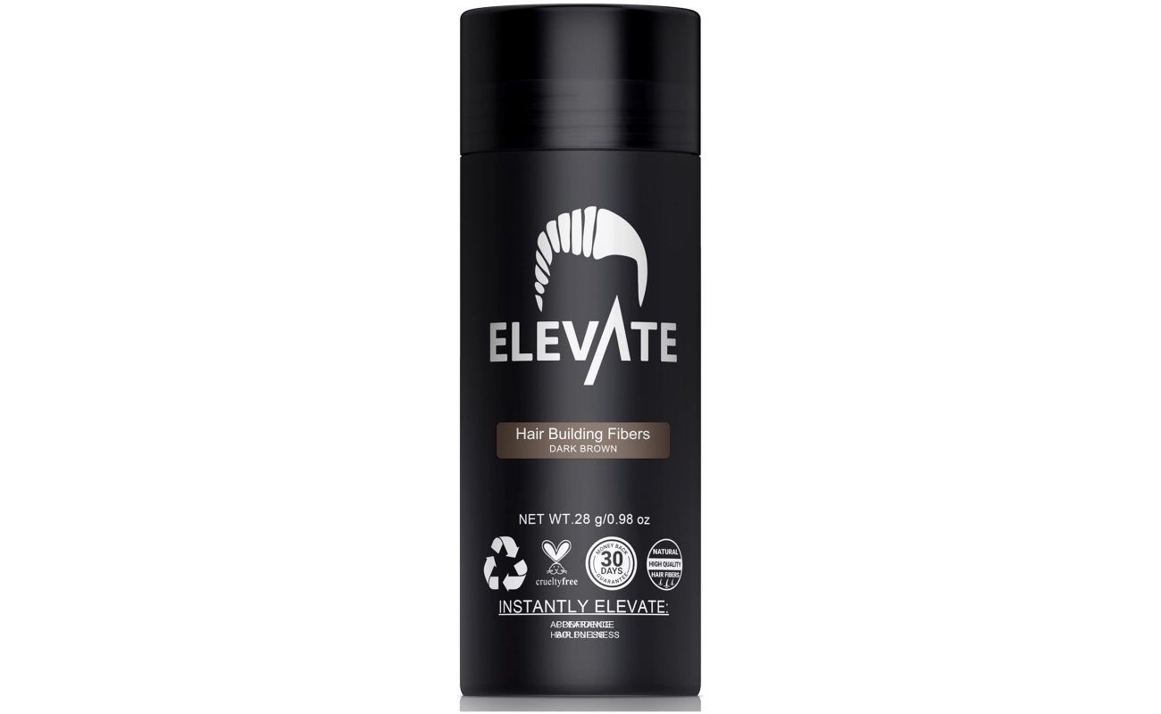 Elevate 角蛋白增髮纖維 - 深棕色 (28公克)