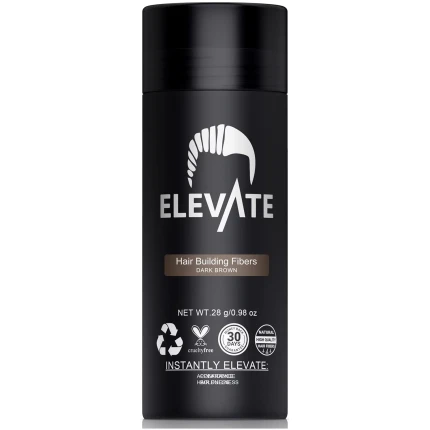 Elevate 角蛋白增髮纖維 - 深棕色 (28公克)