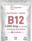 Micro Ingredients 維他命b12 1000微克 | 活性甲基b12 X 365粒 (1年份量)